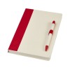 Блокнот размером A5 и шариковая ручка Dairy Dream, красный Блокнот размером A5 и шариковая ручка Dairy Dream, красный