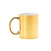 Кружка керамическая ZALA 350 мл, золотистый