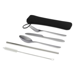 Набор столовых приборов из нержавеющей стали из 5 предметов Sheen - Серебристый