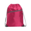 Рюкзак-мешок NINFA с карманом на молнии, фуксия Рюкзак-мешок NINFA с карманом на молнии, фуксия