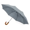 Зонт складной Cary, полуавтоматический, 3 сложения, с чехлом, светло-серый Зонт складной Cary, полуавтоматический, 3 сложения, с чехлом, светло-серый