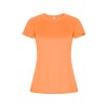 Футболка Imola женская, неоновый оранжевый