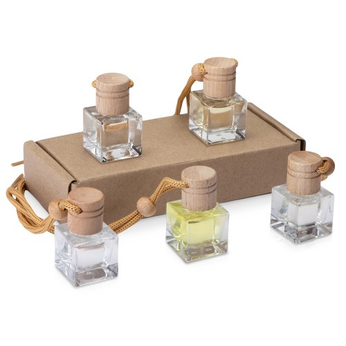 Набор автоароматов Boho 5, крафтовая коробка