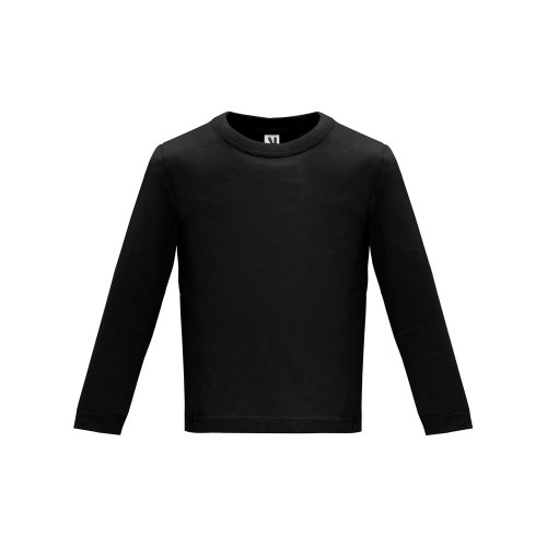 Футболка Baby  детская с длинным рукавом, черный