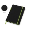 Бизнес блокнот Bossy с цветным срезом, твердая обложка, 128 листов, черный и зеленое яблоко Бизнес блокнот Bossy с цветным срезом, твердая обложка, 128 листов, черный и зеленое яблоко