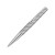 Ручка шариковая металлическая Elegance из карбонового волокна, серебристый