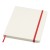 Bass блокнот формата А5 из переработанных материалов, с линованными страницами - Красный Bass блокнот формата А5 из переработанных материалов, с линованными страницами - Красный