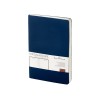 Ежедневник А5 недатированный Megapolis Velvet Flex, темно-синий