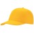 Бейсболка Poly 5-ти панельная, золотисто-желтый Бейсболка Poly 5-ти панельная, золотисто-желтый