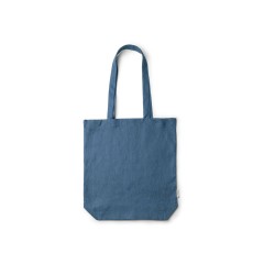 Сумка MAFIL из конопляной ткани плотностью 200 г/м2 с донной вставкой, светло-синий