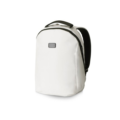 Рюкзак Sofit для ноутбука из экокожи, молочный (Р)