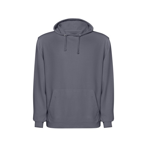 Толстовка с капюшоном KENIA унисекс, серо-голубой выстиранный