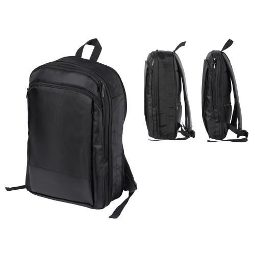 Расширяющийся рюкзак Slimbag для ноутбука 15,6, черный