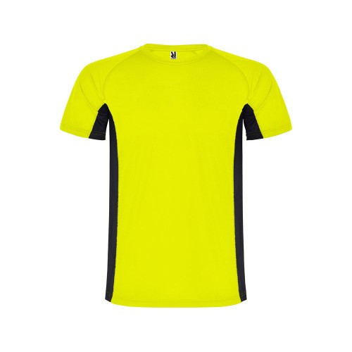 Спортивная футболка Shanghai мужская, неоновый желтый/черный