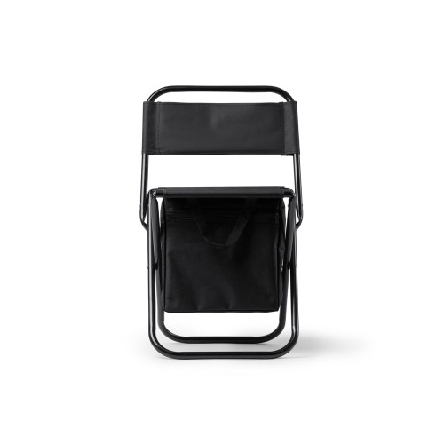 Складной уличный стул из полиэстера KOVAL, черный