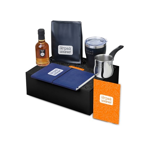 Подарочный набор Re:y. Routine с туркой, термокружкой и кофе