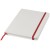 Блокнот Spectrum A5 с белой бумагой и цветной закладкой, белый/красный Блокнот Spectrum A5 с белой бумагой и цветной закладкой, белый/красный