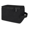 Органайзер для туалетных принадлежностей из переработанного материала Pack 500 г/м² Aware™ - сплошной черный Органайзер для туалетных принадлежностей из переработанного материала Pack 500 г/м² Aware™ - сплошной черный