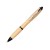 Шариковая ручка Nash из бамбука, натуральный/черный Шариковая ручка Nash из бамбука, натуральный/черный