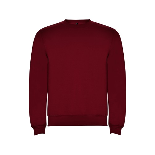 Свитшот с начесом Clasica детский, гранатовый