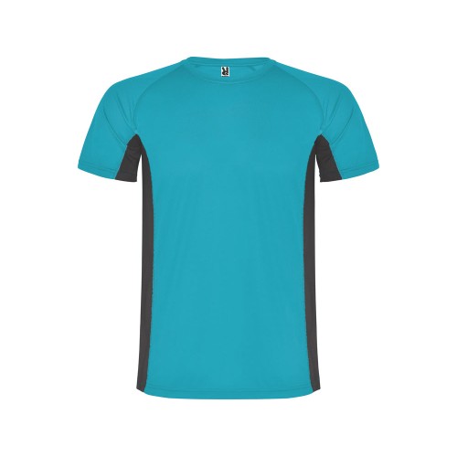 Спортивная футболка Shanghai мужская, бирюзовый/графитовый