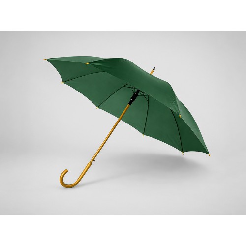 Зонт-трость Радуга, зеленый