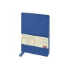 Ежедневник недатированный А5 Megapolis Nappa Flex, синий