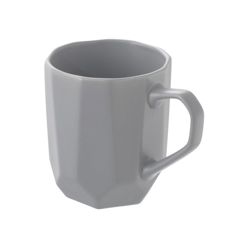 Кружка с гранями Amery, 310мл, серый матовый