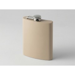 Фляжка 240 мл Remarque soft touch, 304 сталь, бежевый