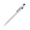 Ручка шариковая UMA SKY M, белый/синий Ручка шариковая UMA SKY M, белый/синий