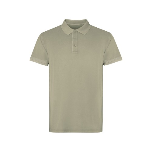 Рубашка поло Cobain унисекс, светлый хаки выстиранный