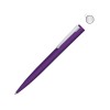 Металлическая шариковая ручка soft touch Brush gum, фиолетовый Металлическая шариковая ручка soft touch Brush gum, фиолетовый