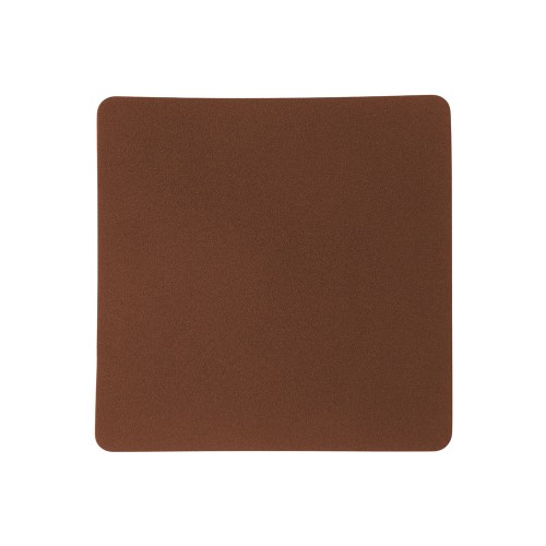 ПАТЧ КВАДРАТ nubuk (коричневый ) 5,5 х 5,5 см