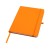 Teak блокнот А5 из переработан. материала в твердой обложке с линован. страницами - Оранжевый Teak блокнот А5 из переработан. материала в твердой обложке с линован. страницами - Оранжевый