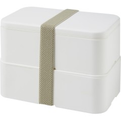 Двухслойный ланчбокс MIYO, белый