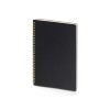 Бизнес тетрадь на гребне А4 Pragmatic, 100 листов в клетку, черный