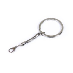 Карабин с кольцом K03, для mini, серебро