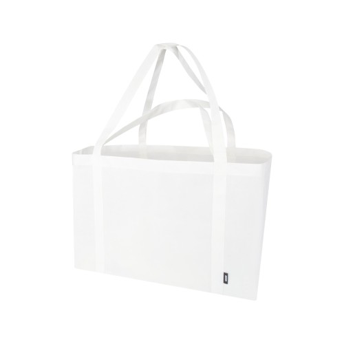 Jumbo эко-сумка очень большого размера из нетканого материала, объемом 65 л, белый