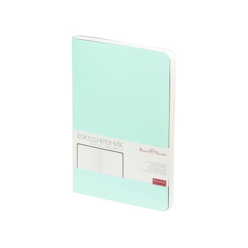 Ежедневник А5 недатированный Megapolis Velvet Flex, зефирный мятный
