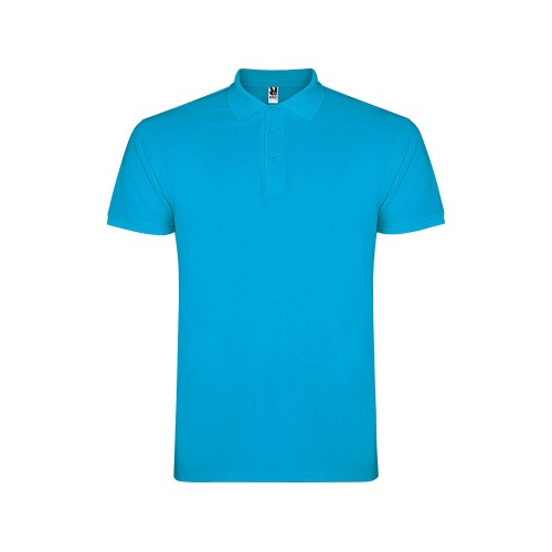 Рубашка поло Star мужская, бирюзовый
