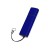 Флеш-карта USB 2.0 16 Gb металлическая с колпачком Borgir, темно-синий