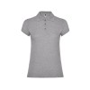 Рубашка поло Star женская, серый меланж Рубашка поло Star женская, серый меланж