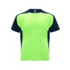 Футболка Bugatti мужская, неоновый зеленый/нэйви