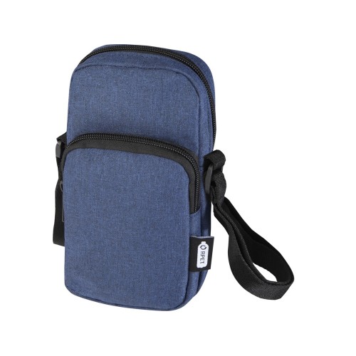 Сумка для телефона Ross из переработанного материала, синий navy