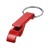Брелок-открывалка Tao из переработанного алюминия - Красный Брелок-открывалка Tao из переработанного алюминия - Красный