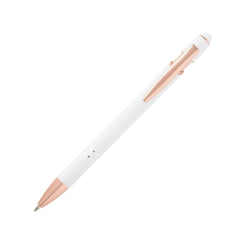 Nanna шариковая ручка с отделкой из розового золота - Белый (черные чернила)