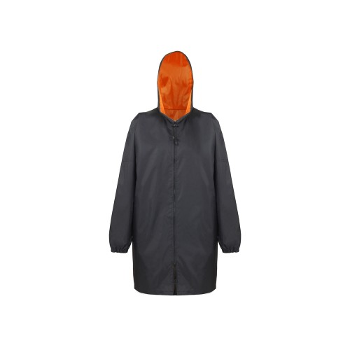 Дождевик Bi-color унисекс, оранжевый/черный
