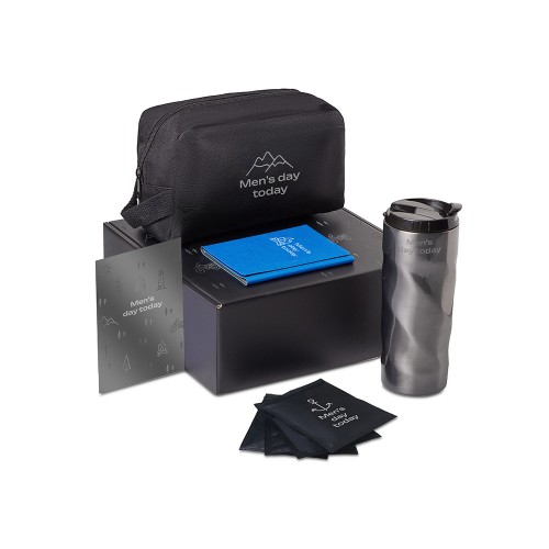 Подарочный набор Re:m. Road  с термокружкой, косметичкой и обложкой для паспорта