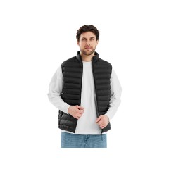 Стеганый жилет Uniqloud, черный