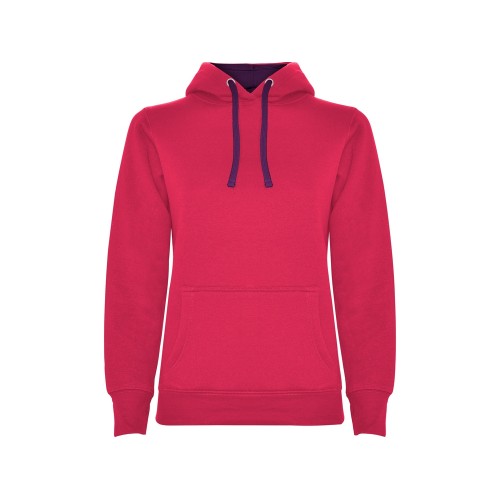 Толстовка с капюшоном Urban женская, фуксия/фиолетовый